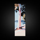 Lakeside Tree, Summer Landscape, Nature Wall Art, Forest Reflections, Minimalist Decor, Serene Home Aesthetic, Framed Canvas Print