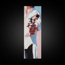 Gunman, Western Art, Framed Canvas Print, Modern Cowboy Wall Art, Masculine Office Decor, Dramatic Movie Scene, Pop Art Aesthetic