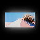 Sand Dune, Ocean Breeze, Beach Aesthetic, Coastal Minimalism, Modern Nature Wall Art, Bedroom Decor, Canvas Print, Neutral Color Palette