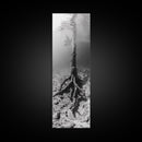 Surreal Tree Roots, Underwater Tree Art, Dreamy Forest Print, Nature Photography, Living Room Wall Decor, Framed Canvas Print