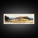 Faial Island, Portugal Watercolor Beach Print, Vacation Gift, Portugal Wall Art, Framed Canvas Print, Framed Beach Painting