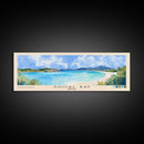 Shoal Bay, Anguila Watercolor Beach Print, Vacation Gift, Anguila Wall Art, Beach Painting, Beach Decor, Beach Painting