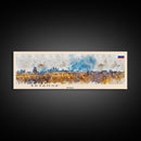Bryansk Russia Travel Print Wall Art, Panoramic City Art, Travel Art, Wall Decor, Vacation Gift, Framed Canvas Print Or Metal Art