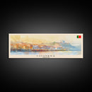 Coimbra Portugal Travel Art, City Art, Framed Canvas Print or Metal Wall Art, Europe Travel Poster, Panoramic Wall Art, Extra Wide Wall Art