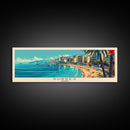 Durres Albania Travel Print Wall Art, Panoramic City Art, Travel Art, Wall Decor, Vacation Gift, Framed Canvas Print Or Metal Art