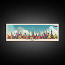 Kurgan Russia Travel Print Wall Art, Panoramic City Art, Travel Art, Wall Decor, Vacation Gift, Framed Canvas Print Or Metal Art
