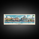 Odesa Ukraine Travel Print Wall Art, Panoramic City Art, Travel Art, Wall Decor, Vacation Gift, Framed Canvas Print Or Metal Art