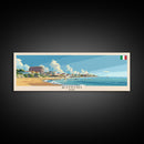 Rimini Italy Travel Art, City Art, Framed Canvas Print or Metal Wall Art, Europe Travel Poster, Panoramic Wall Art, Extra Wide Wall Art