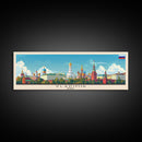 Vladimir Russia Wall Art, Panoramic Travel Poster, Panoramic Framed Canvas Print, City Wall Art, Wall Hanging Home Decor, Travel Art