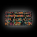 The Witch's Library Framed Canvas Print - Spooky Season Wall Art - Spooky Season - Spooky Decor - Halloween Wall Art