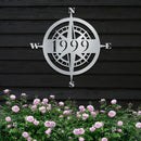 Nautical Star Compass Sign