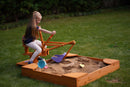 Outdoor Excavator Digger Toy for Kids | Backyard Construction Ride-On (Sandbox Not Included)
