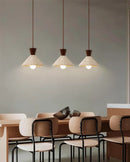 Cone Forma Travertine Pendant Lamp
