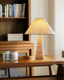 Cone Lulu Travertine Table Lamp