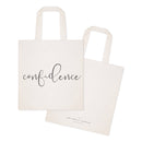 Confidence Gym Cotton Canvas Tote Bag