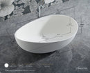 Contoure Freestanding Solid Surface Bathtub