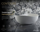 Contoure Freestanding Solid Surface Bathtub