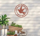 Bird Sign w Name and Year Sign