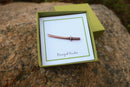Samurai Sword Copper Lapel Pin