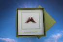 Angel Wings Copper Lapel Pin