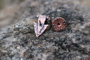 Arrowhead Copper Lapel Pin