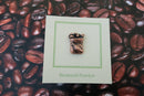 Sack of Coffee Copper Lapel Pin