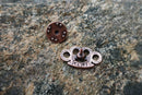 Brass Knuckles Copper Lapel Pin