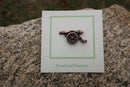 Cannon Copper Lapel Pin