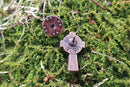Celtic Cross Copper Lapel Pin