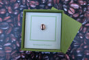 Coffee Bean Copper Lapel Pin