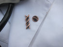 DNA Copper Lapel Pin