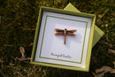 Dragonfly Copper Lapel Pin
