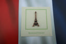 Eiffel Tower Copper Lapel Pin