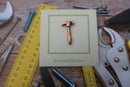 Hammer Copper Lapel Pin