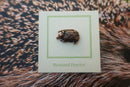 Hedgehog Copper Lapel Pin