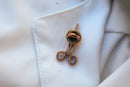 Hemostat Copper Lapel Pin