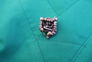 Intestines Copper Lapel Pin