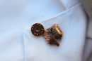 Intestines Copper Lapel Pin