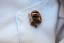 Intestines Copper Lapel Pin