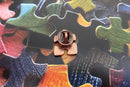 Puzzle Piece Copper Lapel Pin