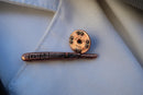 Scalpel Copper Lapel Pin