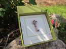 Skeleton Key Copper Lapel Pin