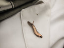 Spine Copper Lapel Pin