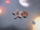 Star Copper Lapel Pin