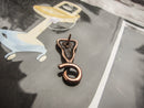 Ultrasound Wand Copper Lapel Pin