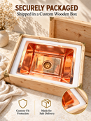 Copper Kitchen Sinks - Island Sink