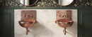 Copper Wall Mount Sink With Faucet