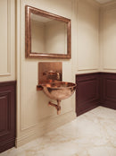 Copper Wall Mount Sink With Faucet