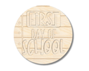 Unfinished Wood School Signs | Wood Craft Cutouts | 1/4" Thick |