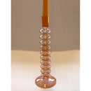 Coraline Peach Candle Holder - Pair